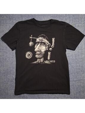 Primus Conspiranoid, Black 100% Cotton Medium Official Band T-Shirt